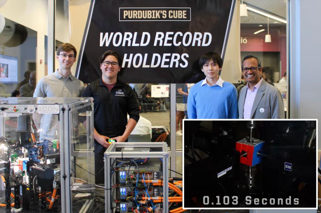 College students create robots that break the record for resolving Rubik's cube - destroying the preliminary record held by $ 80B Make Auto