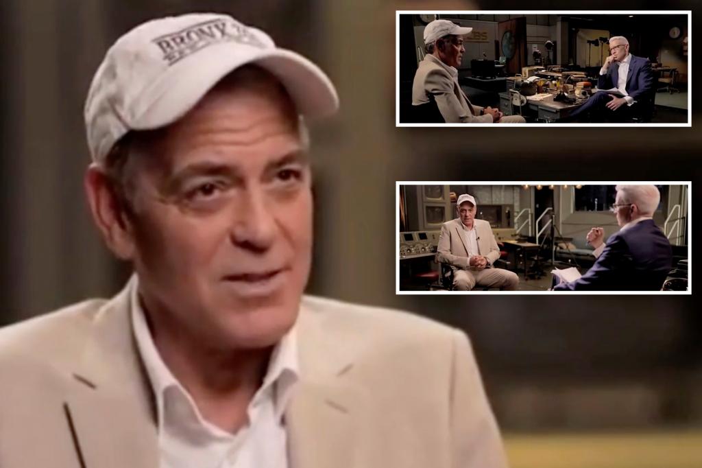 George Clooney claims it is a scary time to be in the news business because of Trump