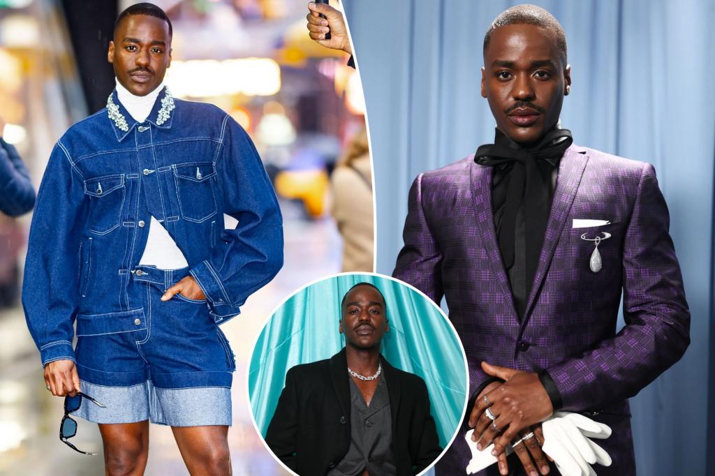 'Doctor Who' Frontman ncuti Gatwa adjusts time and space in style