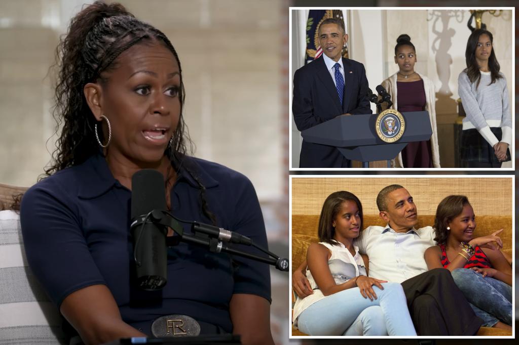 Michelle Obama appreciates Barack Obama's parents despite the 'greatness' of his work
